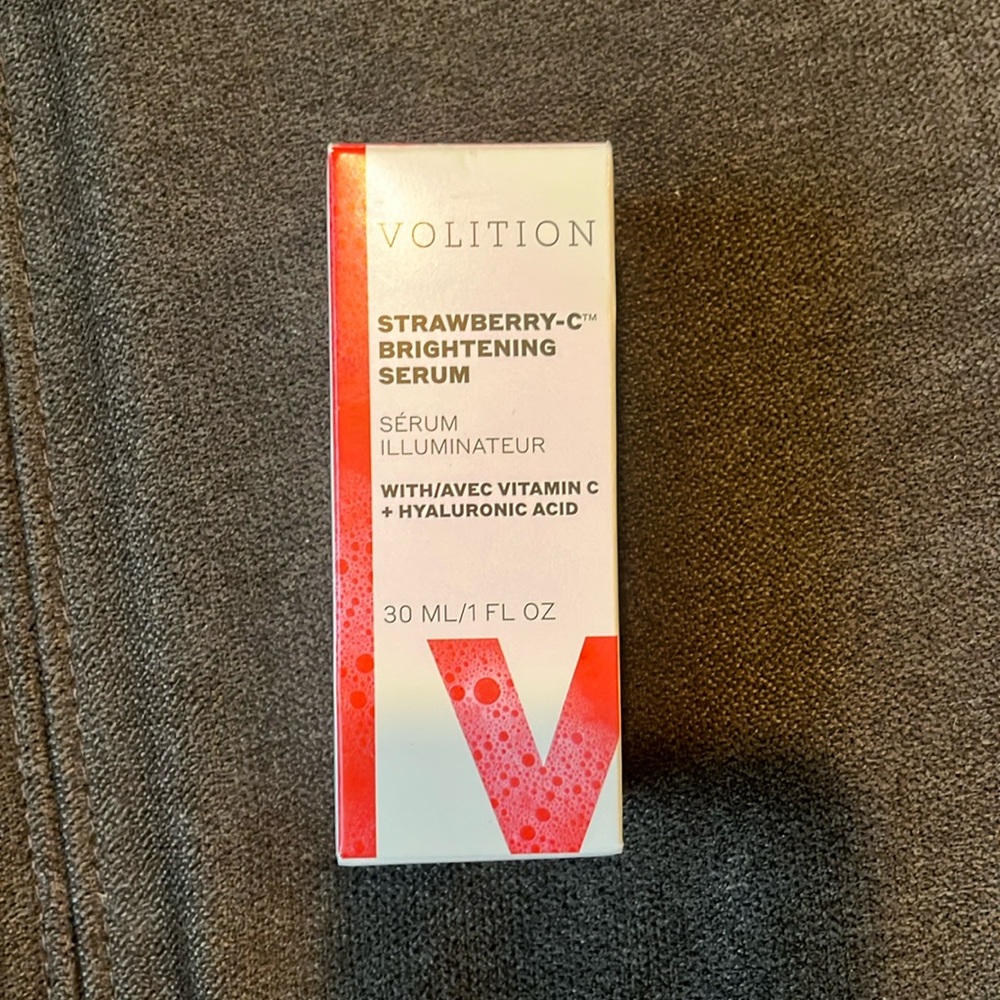 volition strawberry-c brightening serum